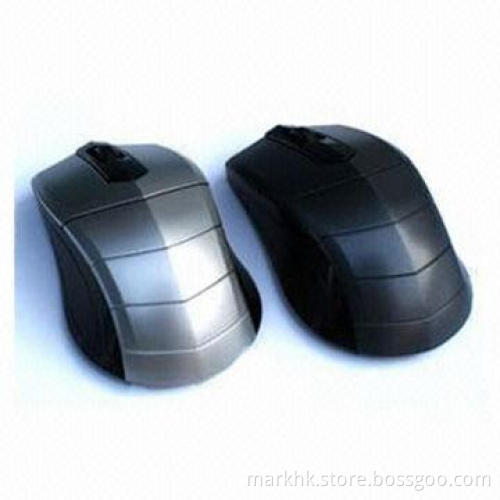 2.4GHz Wireless Mouse with Up to 10m Working Distance, Comes in Black